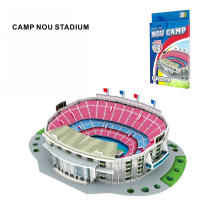 Puzzle 3D De Estadios De Fútbol Bernabeu Camp Nou Anfield Juego De Construcción Para Niños Modelo De Edificios Famous - details 15