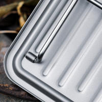 Tomshoo Grill De Camping Plegable Portátil Ultraligero De Titanio Mini Mesa Para Barbacoa Al Aire Libre Picnic Senderismo - details 4