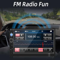 Reproductor Multimedia BT MP5 Para Coche HIPPBQCC 7 Pulgadas Pantalla Táctil HD 2 Din Con Cámara Trasera Y Enlace Espejo FM Aux Universal - details 3