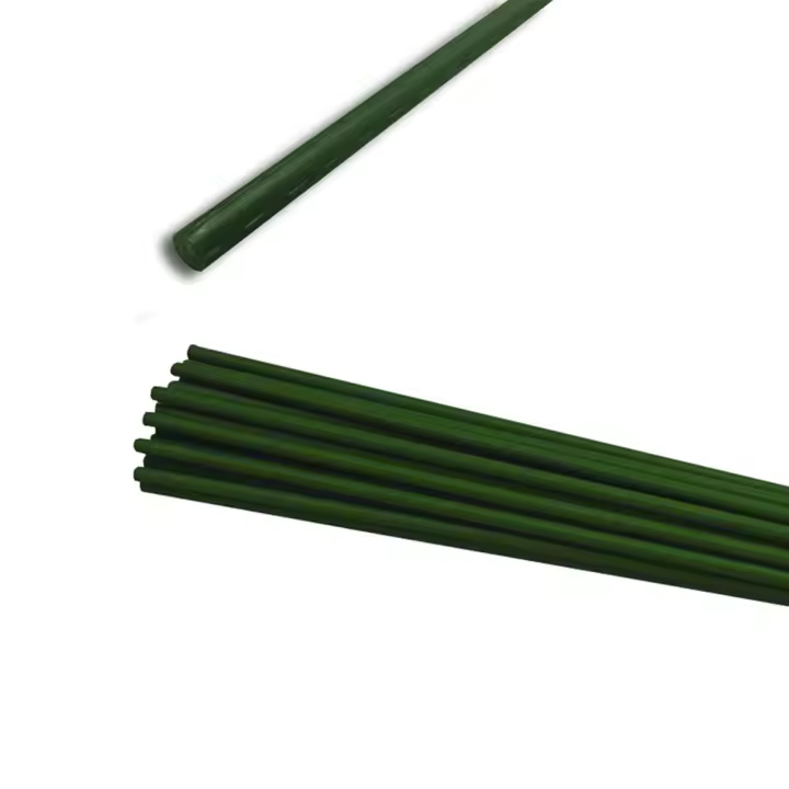 TUTOR DE PLASTICO PARA PLANTAS. COLOR VERDE Ã˜1,1x180cm - 1