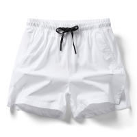 Shorts De Verano De Seda Helada Para Hombres Pantalones Deportivos Tres Partes Secado Rápido Running Fitness Elasticos Shorts De Baloncesto - details 2