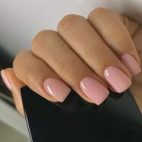 24p Uñas Postizas Cortas De Color Sólido Diseño Elegante Falsas Uñas Artificiales Full Coverage Desmontables Uñas Press on Acrílicas Para Mujeres Y Profesionales - details 5
