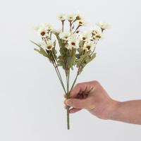 Pequeñas Flores Artificiales De Margarita Para Boda Decoración De Hogar Navidad Accesorios De Floristería DIY Accesorios De Alineación Floral Para Bodas Y Fiesta De Aniversario - details 10