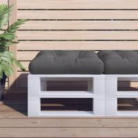 vidaXL Cojín para sofá de palets de tela 58x58x10 cm en color Beige/Gris/Taupé y más | acolchados duraderos para sofás de jardín terraza exterior - details 9