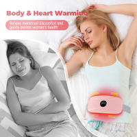 Cinturón Calentador De Uterus Multifuncional Relajación Y Masaje De Cintura Con Vibration Calor Comprimido Para Abdomen - details 7