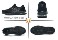 Zapatos De Seguridad Para Hombre Verano Malla Transpirable Con Punta De Acero Antideslizante Comodidad Al Trabajar Al Aire Libre - details 7