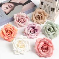 2/5Pcs Cabezas De Flores Rosa Artificiales De Seda Para Decoración De Hogar Bodas Fiestas DIY Artesanía Regalos - details 1