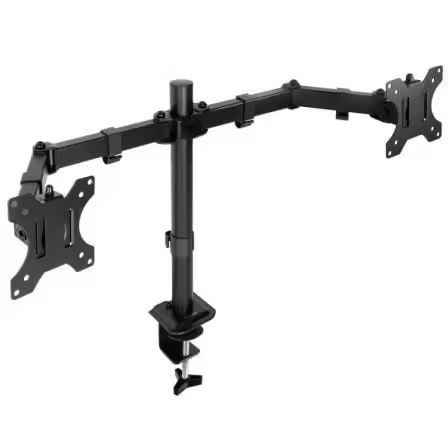 Soporte para 2 Monitores TooQ DB1802TN-B/ hasta 8kg - 1