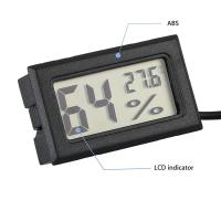 Termómetro Y Higrómetro Digital Mini LCD Precisión Alta Para El Hogar Incubador Acuario Medidor De Humedad Y Temperatura 1PC - details 5