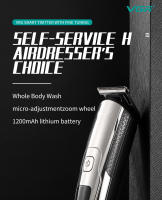 Euroxanty Afeitadora para el Cabello VGR 072 Cortadora de Pelo Professional Cuidado Personal Peluquero Impermeable Máquina de Corte de Pelo LCD Barbershop Recortador Cargable V072 - details 2