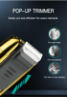 Afeitadora Eléctrica Recargable VGR Para Hombres Cabello Y Barba Afeitadora Eléctrica Lavable Cabeza Flotante Seco Y Húmedo - details 5