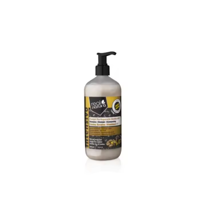 Real Natura PRO-Reparaçáo Bomba Cafe Champú 500ml - 1