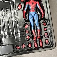 Figura De Acción Mafex 075 Avengers Spiderman Versión Cómic Símbolo Cuerpo PVC Modelo Juguetes Regalos Para Fans De Superhéroes - details 3