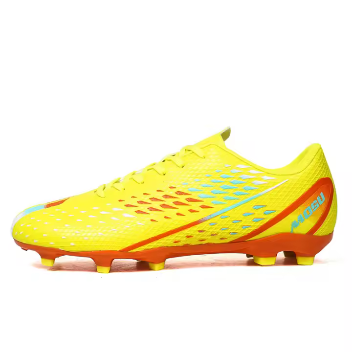 Nuevos Zapatos De Fútbol Para Hombres Antideslizantes TF/FG Botas Profesionales De Fútbol Confortables Zapatillas De Tobillo Unisex Tallas 36-45 - 1