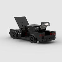 Modelo De Coche De Carreras Roadster Bloques De Construcción Pequeños Para Niños Juguete DIY Regalo Compatible Con MOC - details 2