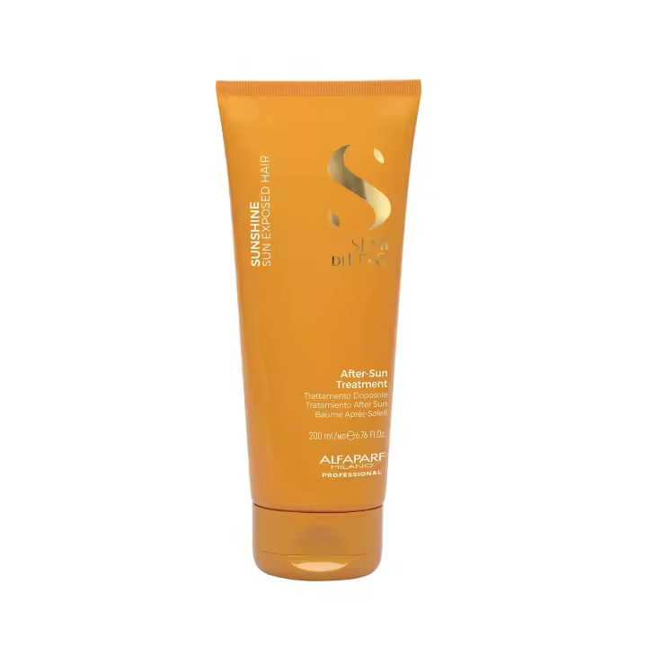 Alfaparf Sunshine After-Sun Treatment 200 Ml. | Tratamiento intensivo que repara y nutre en profundidad el cabello dañado por el sol, el cloro y la sal del mar, restaurando su hidratación y suavidad. - 1