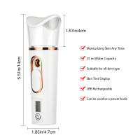 Nano Spray Facial Steamer Portátil Mini Mist Sprayer Hidratante Humidificador Para Cuidado De La Piel Con Carga USB - details 1