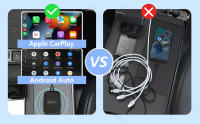 Adaptador Universal 4 En 1 Para Coche De Cierre De Cableado a Inalámbrico Android Auto CarPlay TV Box Accesorios De Coche Plug And Play - details 3