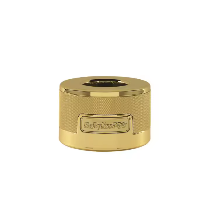 BabyLiss Pro Base de Carga Luxury Charging Base SkeletonFX - Base de Carga para Máquinas de Corte FX7870GE / FX7870BKE / FX7870RE / FX7870RE - Color Dorado - Cargador para Cortapelos SkeletonFX - Modelo FX7870GBASE - 1