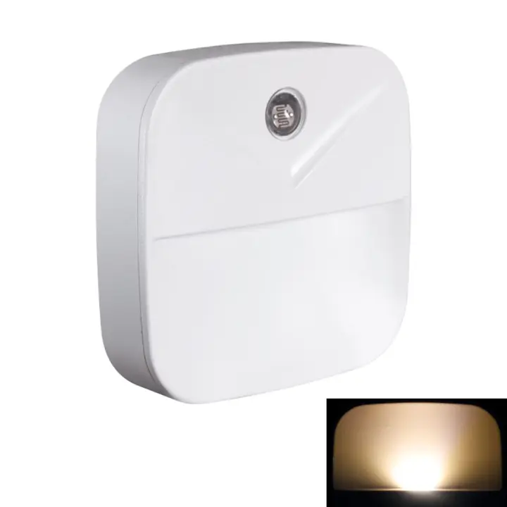 Luz Nocturna LED Sensor Oscuro Dimmer Para Armario Infantil Dormitorio Pasillo Sin Cable Bombilla LED Iluminación - 1