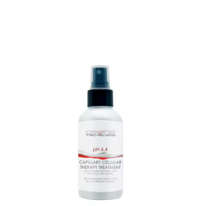 Simone Trichology Capillary Cellular Therapy Tratamiento Bio-Capilar Con Células Frescas y Cegaba 100 ml pH 6.4 - 1