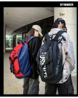 Bolsa De Deporte Grande Para Mujer Bolsa De Hombro Deportiva Multifuncional Impermeable Con Capacidad Para Zapatos Viaje Al Almacén - details 0