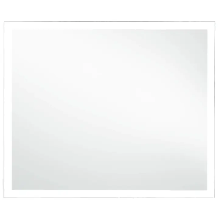 vidaXL Espejo de Pared de Baño con LED Accesorio de Maquillaje Tocador Dimensiones 60 x 50 cm, 80 x 60 cm, 100 x 60 cm - 1