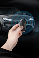 Carcasa De Llave De Coche En Fibra De Carbono ABS Para Peugeot 208 308 T9 508 2008 Citroen C4 Opel Corsa Crossland X Auto - details 5