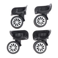 4Pcs Ruedas De 360 Grados Para Maleta Herramientas De Trenzado Universal De Luggage Accesorios De Banda Material De Goma - details 0