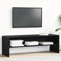 vidaXL Mueble de TV madera de ingeniería 120x40x40cm en color Marrón roble/Roble ahumado/artisian oak y más | almacenamiento funcional diseño moderno para baño dormitorio sala - details 3