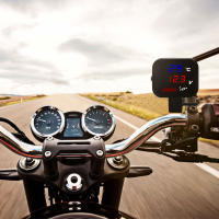 Medidor Digital De Temperatura De Cilindro KOSO Para Motocicleta Universal USB Recargable 3 En 1 Mini LCD Universal Para Motos - details 0