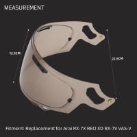 Visera De Repuesto Para Casco Arai RX-7X REO XD RX-7V VAS-V Lente De Protección Full Face Para Motocicleta Material Polyester - details 9
