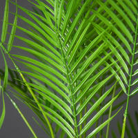 Grande Planta Artificial De Palma Tropical 50-120cm Hojas Verdes De Plástico Para Decoración De Jardín Oficina Hotel Y Hogar - details 7