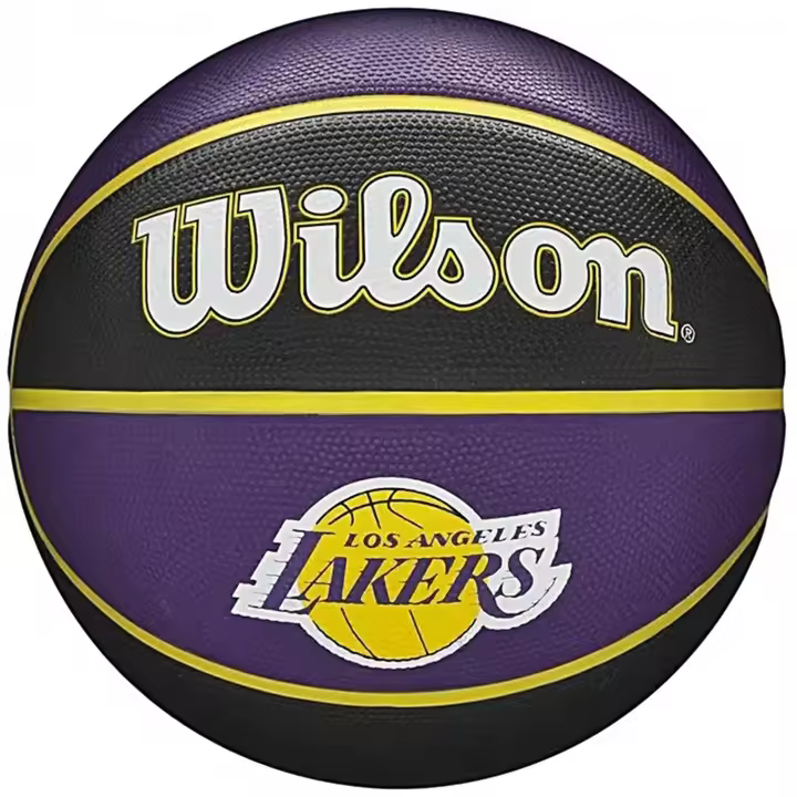 Balon de Baloncesto Wilson Nba Team Tribute Lakers Talla 7 para unisex en color multicolor - 1
