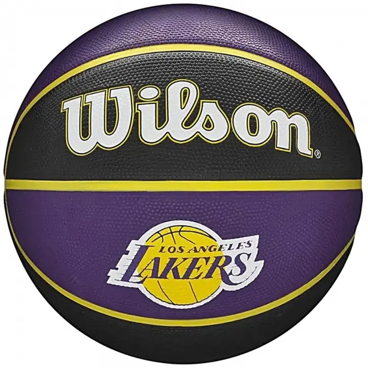 Balon de Baloncesto Wilson Nba Team Tribute Lakers Talla 7 para unisex en color multicolor - 1