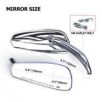 Espejos Retrovisores Traseros Para Motocicleta De Alta Calidad En Aluminio Para Harley Davidson Sportster Iron 883 Street Glide Para Conducción - details 7