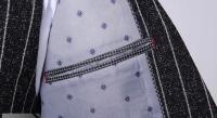 Traje De Tres Piezas Ajustado Para Hombre Con Chaleco Y Pantalones Estilo Británico De Alta Gama Para Bodas Y Fiestas Vestimenta Formal Casual - details 11