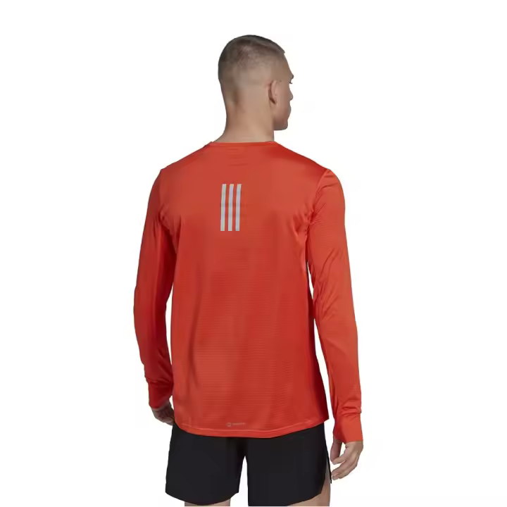 Camiseta Adidas Otr Long Sleeve Naranja T Shirt Hl3991 - 1