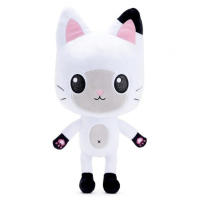 Peluche Pandy Paws La Casa de las Muñecas Gabby 46cm, Gabby's Dollhouse Peluche Grande Pandy Paws Gato Blanco para Niñas, Regalo Cumpleaños, Navidad, Reyes, Peluche Gato - details 0