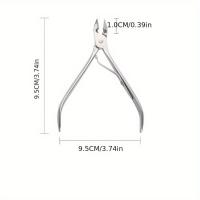 YIKOOLIN Cortauñas Profesional Portátil Tijeras De Cutícula Herramienta De Manicura Y Pedicura Para Uñas Y Tendones De Pie Material Acero Inoxidable - details 6