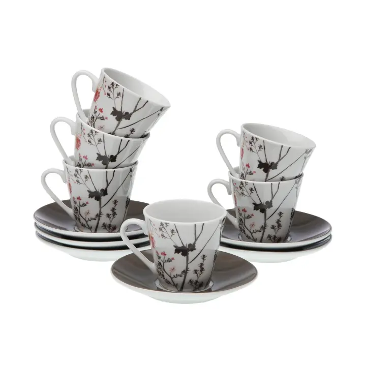 set 6 tazas de cafe balbec - 1