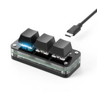 Teclado Mini USB-C Personalizado Con LED RGB Y Teclas Programables De Interfaz Hot Swap Mechañico Para Desktop Y Laptop - details 5