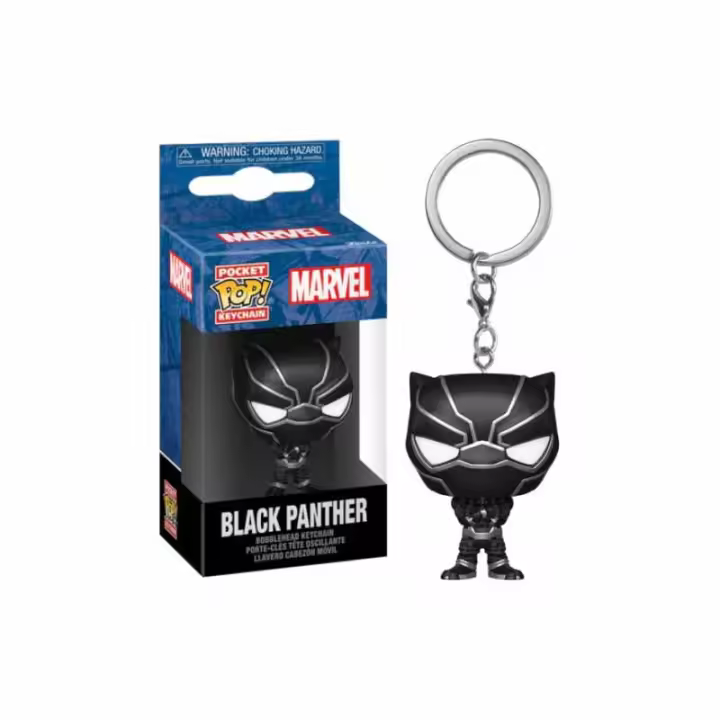 Funko Pop! Llavero Keychain Marvel Black Panther - 1