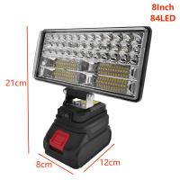 Luz LED Portátil Para Trabajos Al Aire Libre Y Emergencias Compatible Con Makita Recargable Aluminio 3/4/5/8 Pulgadas Para Pesca Y Uso General - details 6