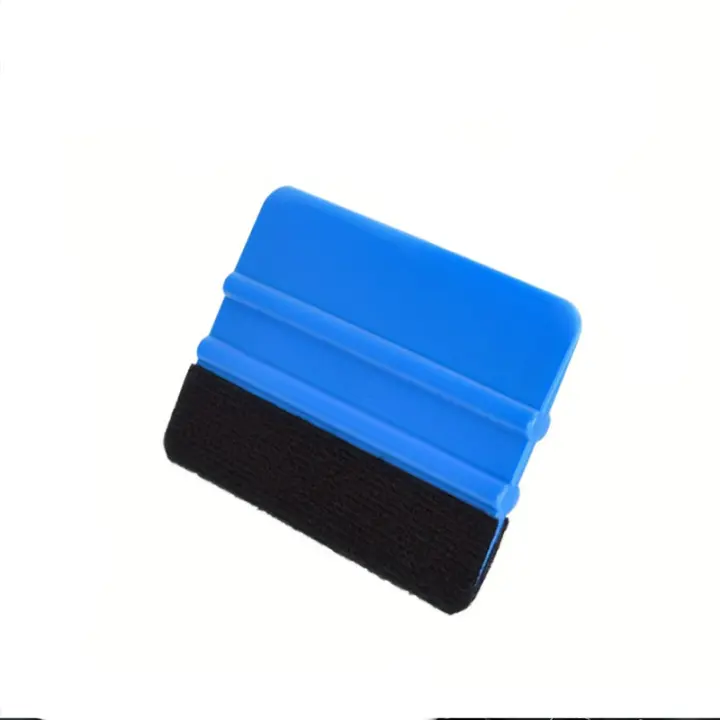 Cepillo De Vinilo Para Coche Film De Embalaje Herramientas De Limpieza Azul Para Estilo Automóvil Y Tintes De Ventanas - 1