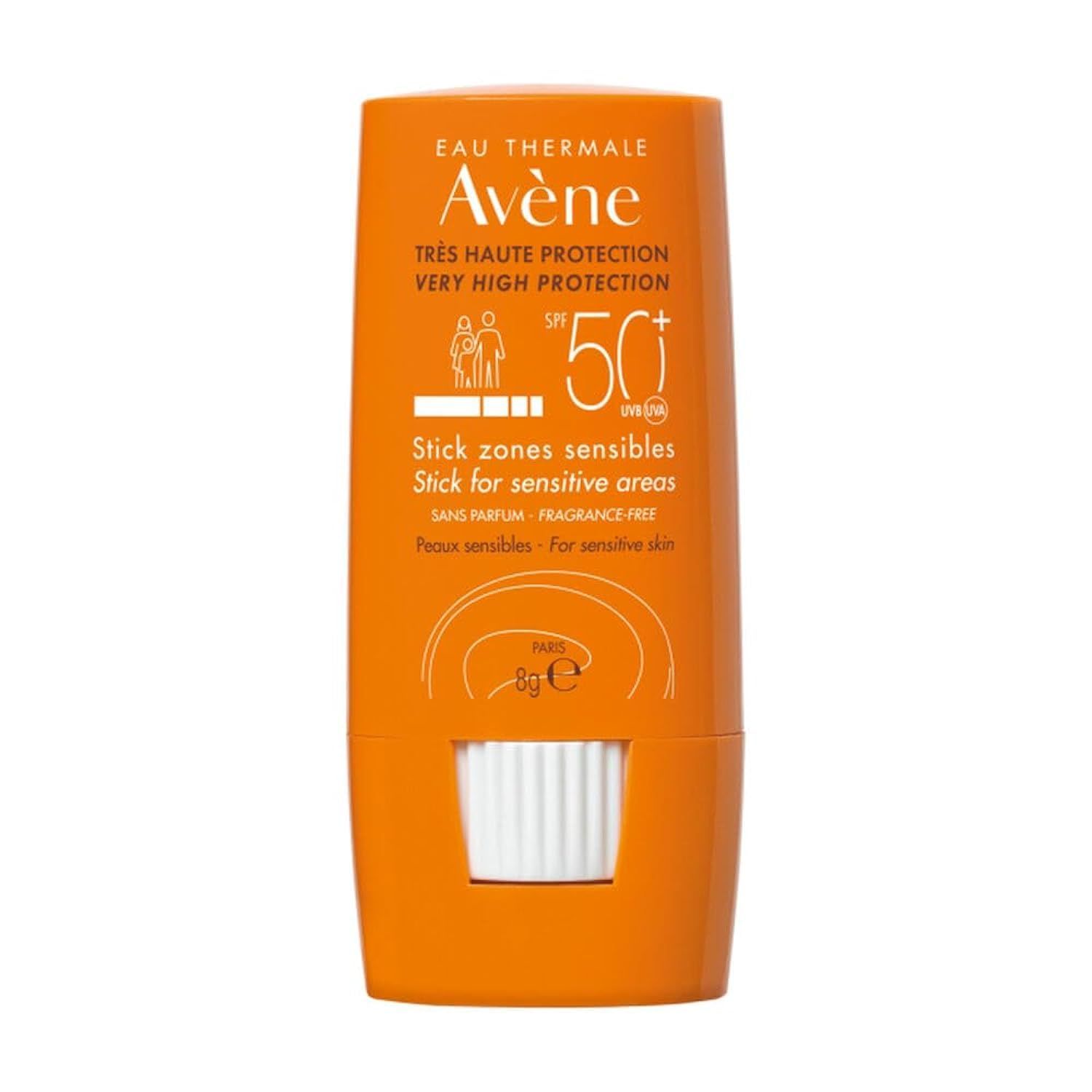 Avène Protección Solar Avene Solaire Haute Protection Stick Zones Sensibles Spf50+ 8 Ml