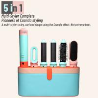 Multi Styler, nuevo diseño, 5 en 1, de pelo con Barril estilizador, Cuchillo de Aire Caliente, herramienta de estilismo MultiStyler, San Valentin - details 1