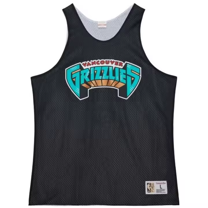 Camiseta de Baloncesto Mitchell & Ness Vancouver Grizzlies Reversible para hombre en color multicolor - 1
