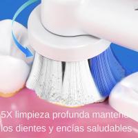 Cepillo De Dientes Eléctrico Inalámbrico Con Rotación Inteligente Recargable Compatible Con Cabezas De Repuesto Oral B 4 Modos Para Adultos - details 4