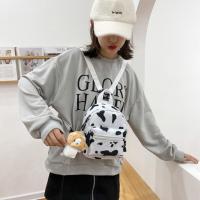 Mochila De Cuadros Divertida Para Mujer Mini Mochila De Moda Casual Bolsa De Mano Para Viaje Tamaño Compacto Material Polyester - details 2